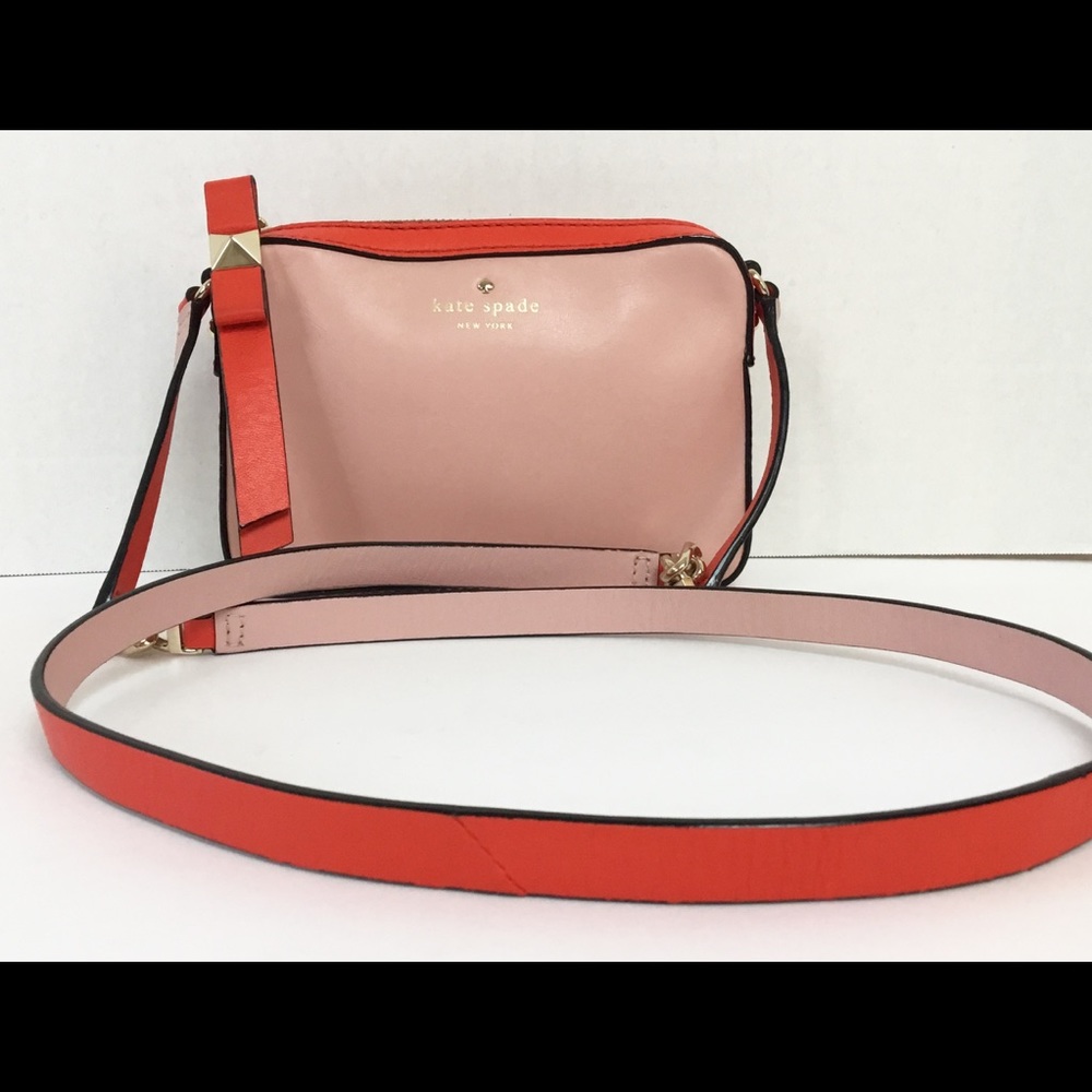 KATE SPADE New York Leather Bow Crossbody Purse - Picture 5 of 6